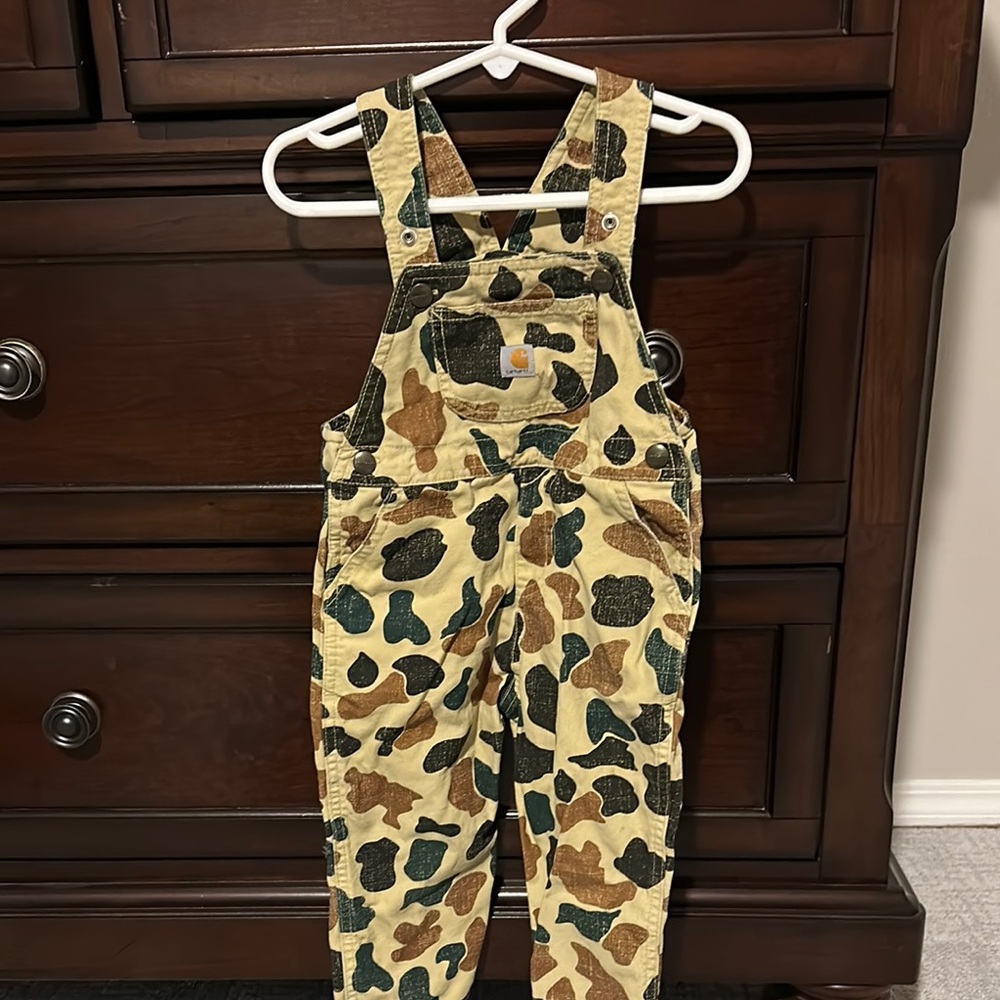 Carhartt Kids Camo Overalls